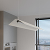 Lampa wisząca ELVA biała LED 4000K