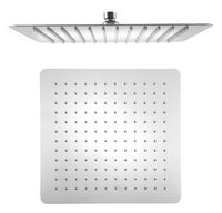 SLIM deszczownia, 300x300mm, stal nierdzewna polerowana