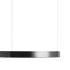 Lampa wisząca CIRCLE 80 cm - LED, ring tytan szczotkowany