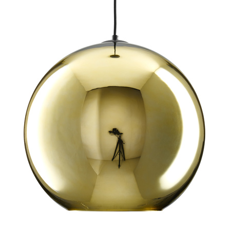 Lampa wisząca MIRROR GLOW - L złota 40 cm