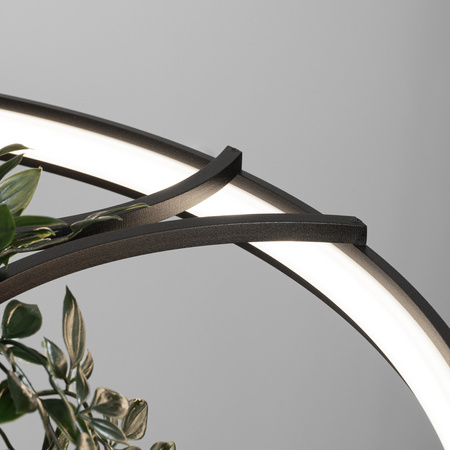 Żyrandol RIO BIO 78 czarny LED 4000K