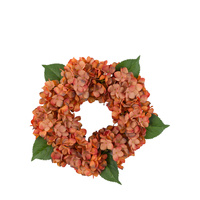Rust Hydrangea Wreath