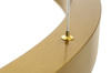 MOOSEE lampa wisząca RING 60 + 80 + 80    złota na jednej podsufitce