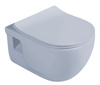 BRILLA WC wiszące, Rimless, 36,5x53cm, jasnoniebieski matowe