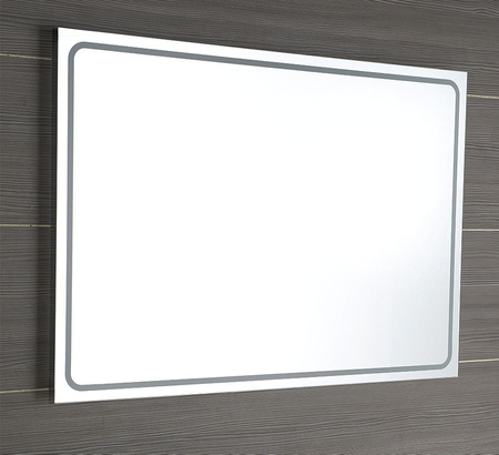 Lustro GEMINI z oświetleniem LED 90x50cm