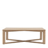 Panelled Coffee Table 1200x550x400mm