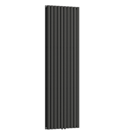 Grzejnik CZARNY NAVIN Ellipse Double 600х1800-10 (50mm), anticor