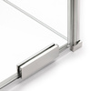 KABINA SMART PROSTOKĄTNA  80x120x200 CZYSTE 8mm ACTIVE SHIELD