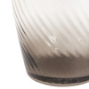 Swirl Tumbler Glass Smoked Grey (4pk) 85x85x97mm