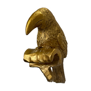 Wieszak na doniczkę Grayson Toucan, złoty (2 szt.)