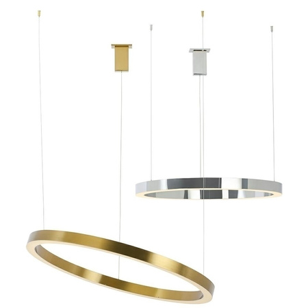 MOOSEE lampa wisząca RING 80 srebrna