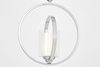 LAMPA WISZĄCA LOFT CHROMOWANA DARTON W1