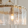 Karine 3 Pendant Light Brushed Aged Brass