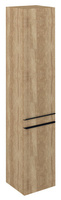 SITIA szafka wysoka 35x172x32cm, 2 drzwiczki, dąb Alabama