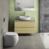 CLOUD Miska WC stojąca Rimless 56x40cm biały mat