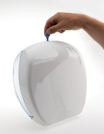 SKIN dowoznik na papier toaletowy o Ø 24cm, ABS, piasek