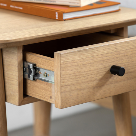 Hatfield 1 Drawer Bedside Natural 450x400x500mm