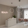Lampa wisząca ACIRCULO 60 cm - czrny ring LED