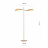 LOTUS LP2 MOKKA/RATTAN