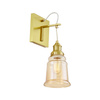 LAMPA ŚCIENNA KINKIET LOFTOWY BURSZTYNOWY MOLETTI W1