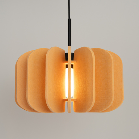 Lampa wisząca MULA 45 żółta