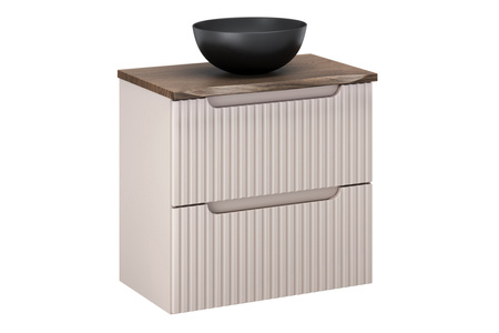 Zestaw meblowy 60cm z blatem i umywalką nablatową Domi