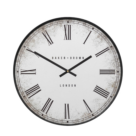 Chester Wall Clock Black 50cm