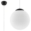 czarny \ Lampa wisząca (40 cm)