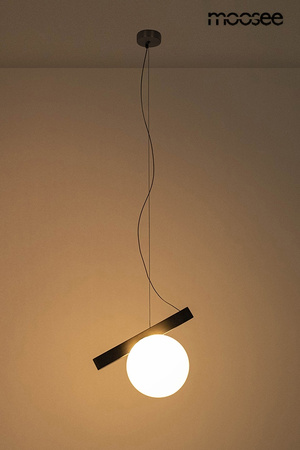 MOOSEE lampa wisząca BALANCE grafitowa