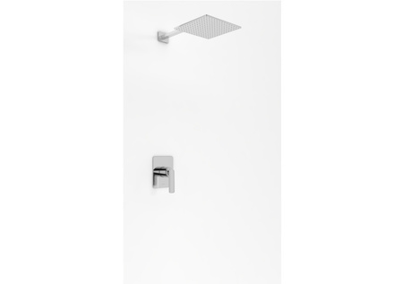 EXPERIENCE Chrom zestaw prysznicowy z deszczownicą 40cm