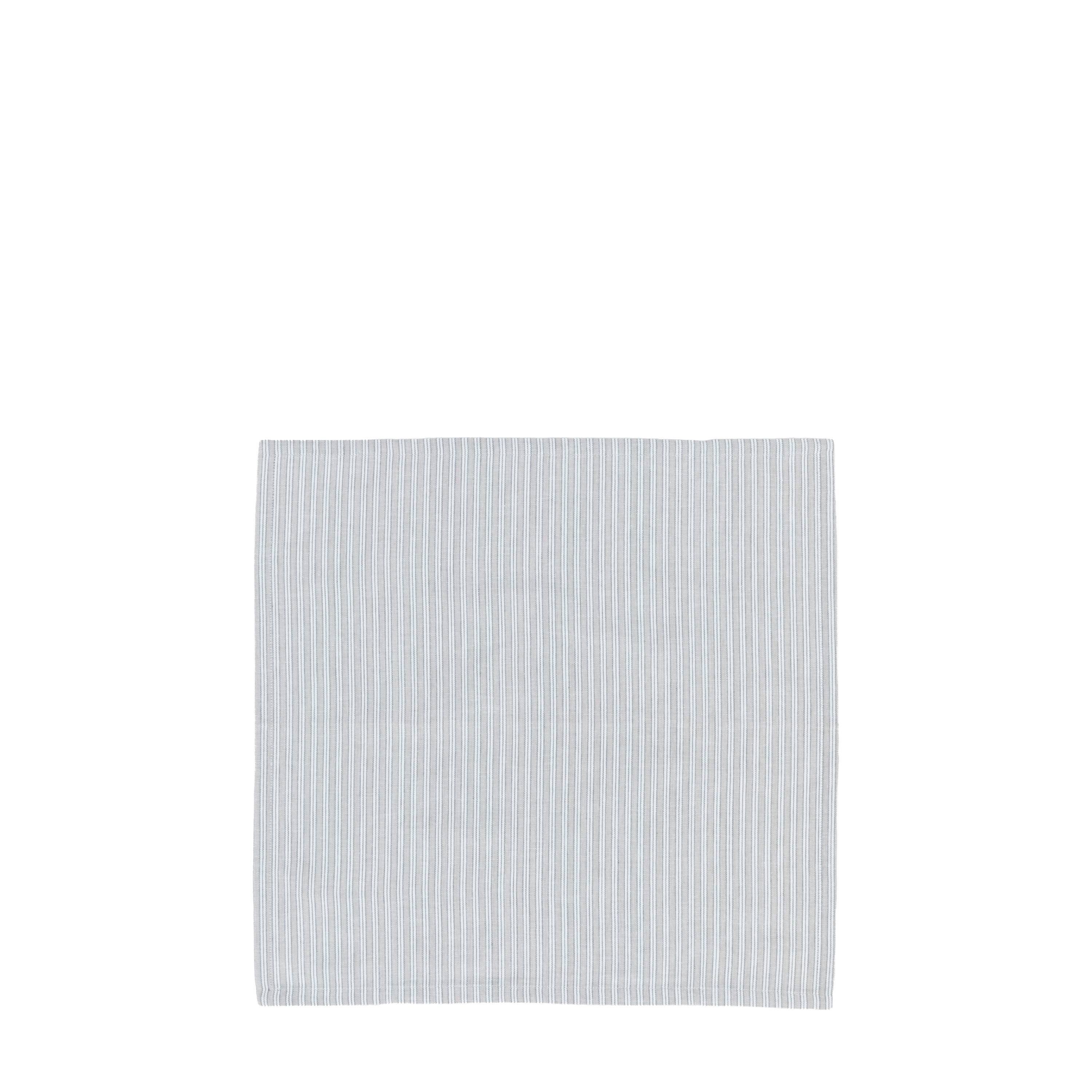 Serwetka materiałowa – szara, 45 × 45 cm, zestaw 4 szt.