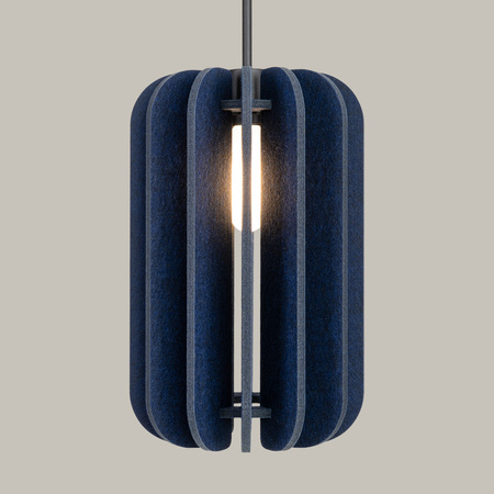 Lampa wisząca MULA 27 granatowa