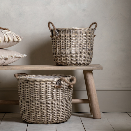 Paraiso Round Baskets (Set of 2)