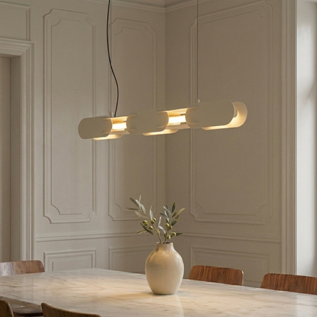 Lampa wisząca CHAIN 91 beżowa LED 4000K