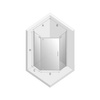 KABINA NEW KOMFORT PIĘCIOKĄTNA U 90x90x195 CZYSTE 8mm ACTIVE SHIELD