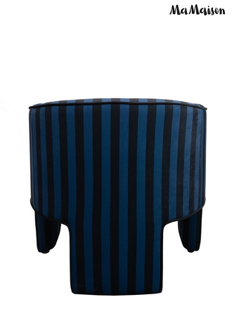 MaMaison fotel JOLIE niebieski / czarny