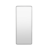 Holworth Leaner Mirror Black 700x35x1700