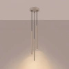 Lampa wisząca ARCHE 3P taupe