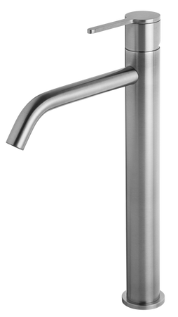 Bateria umywalkowa wysoka (clickclack)-Emmevi Rubinetterie/Filo inox