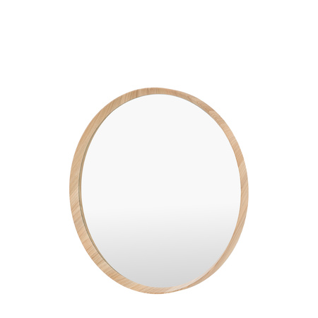 Cedar Round Mirror Oak 900x60x900mm