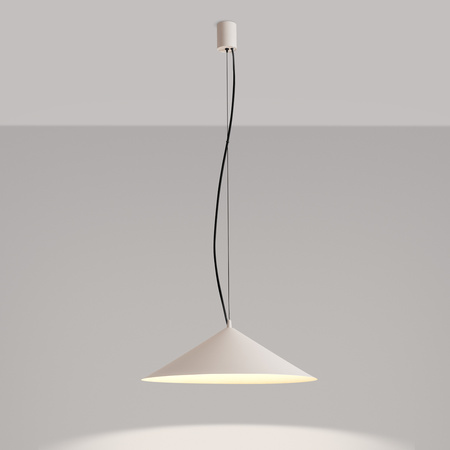 Lampa wisząca FINT beżowa LED 4000K