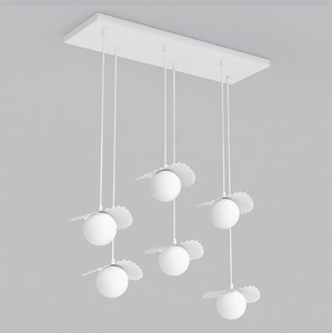 FLORA 6 WHITE OPAL