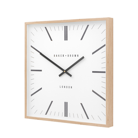 Penhurst Wall Clock Oak 50cm