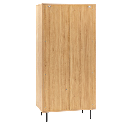 Ashdown 2 Door Wardrobe Natural 520x850x1780mm