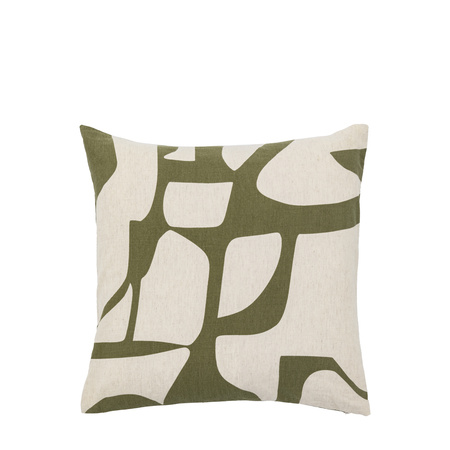 Skara Graphic Cushion Olive 450x450mm