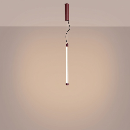 Lampa wisząca TRANG 50 burgund LED 3000K