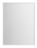 NOTION SLIM lustro w ramie, 60x80cm, biały mat