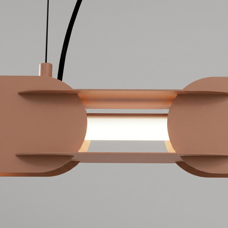 Lampa wisząca CHAIN 91 mocca LED 4000K