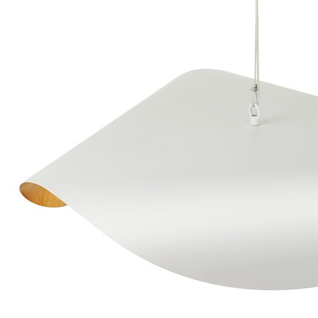 Lampa wisząca ENZO  60 cm - biało złota