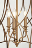 LAMPA SUFITOWA ART DECO MOSIĘŻNA ELMONT W3